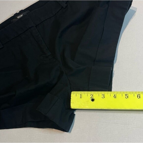Mossimo Stretch Extensible Cuffed Shorts Black Size 10 - Picture 6 of 8